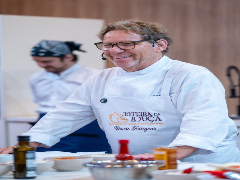 Feira da Louça 11/09/26| Chef Claude Troisgros