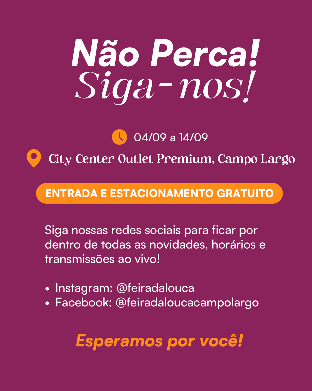 Não Perca